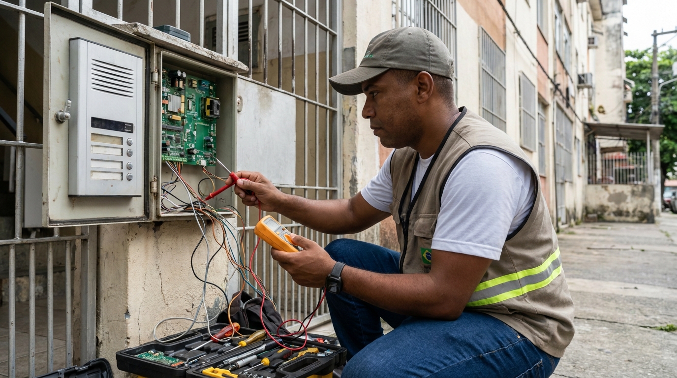 Reparo de Placa e Campainha em Piracicaba‑SP