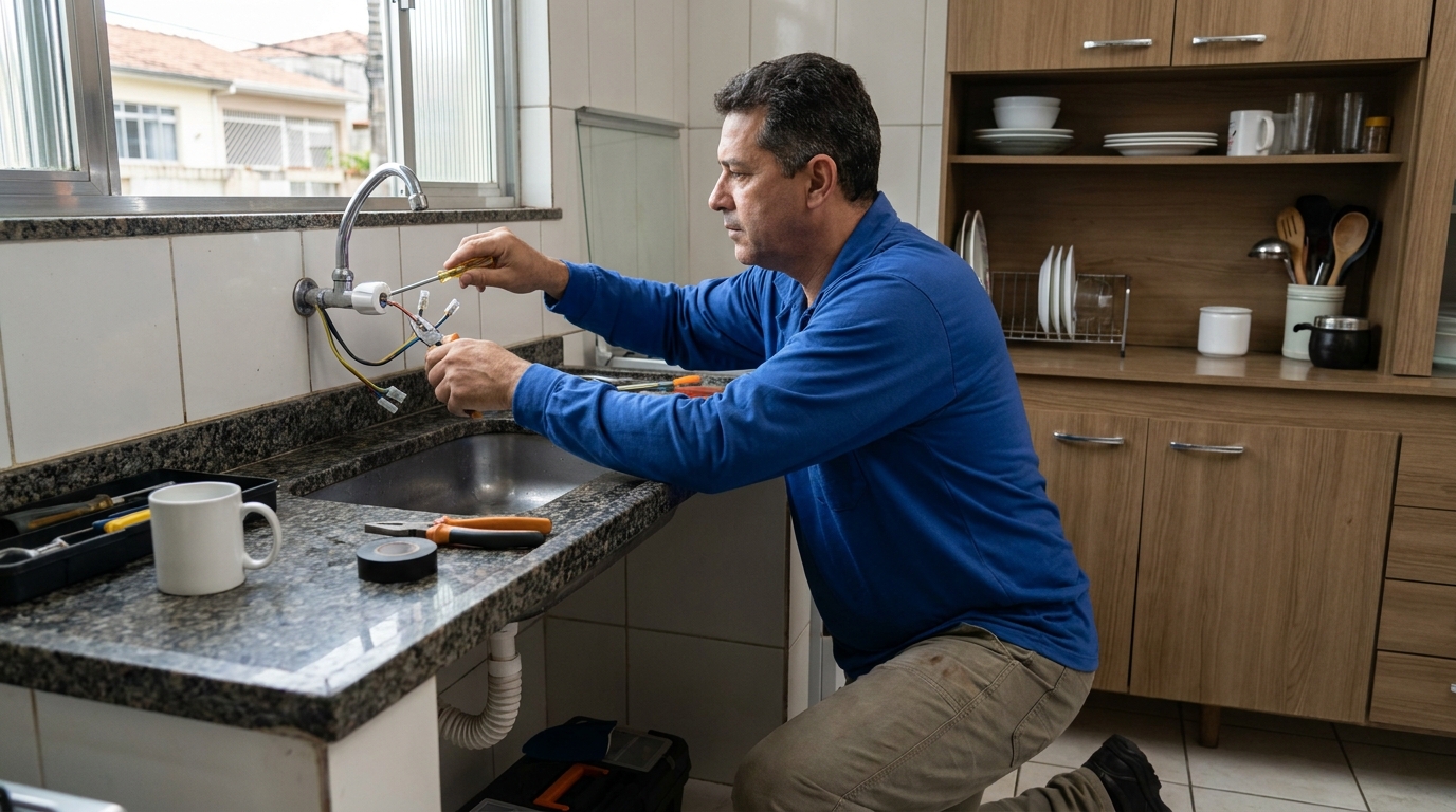 Reparo em Torneira Elétrica em Piracicaba‑SP