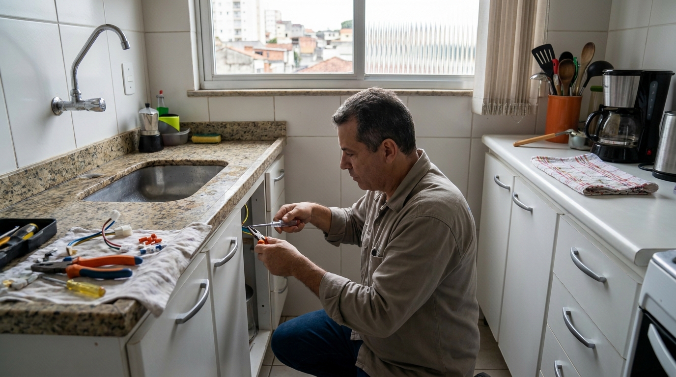Troca de Torneira Elétrica em Piracicaba‑SP